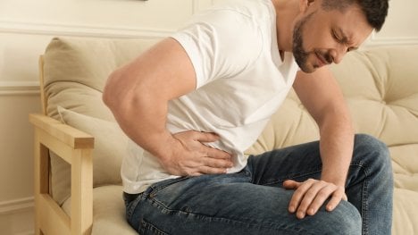 zánět slepého střeva - bolest