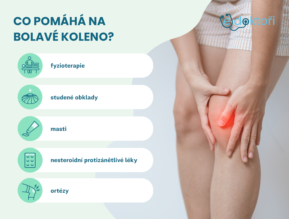 Co pomáhá na bolest kolene?