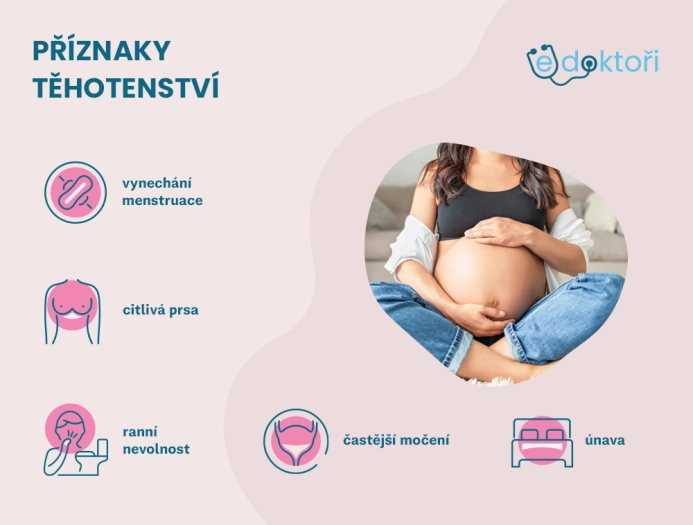 Jaké jsou příznaky těhotenství?